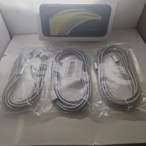 Iphone Se Box Only With Cable Chargers